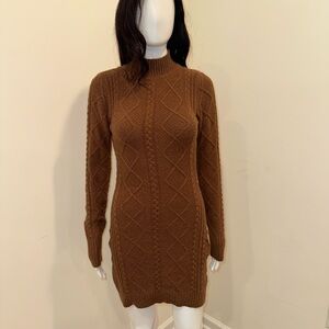 Windsor Warm Brown Knit Sweater